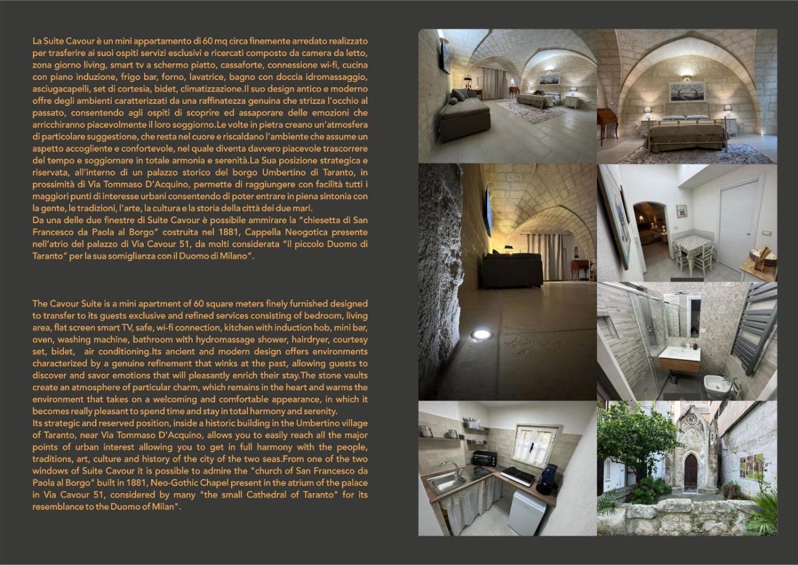 Suite Cavour Luxury Home Taranto Exteriér fotografie